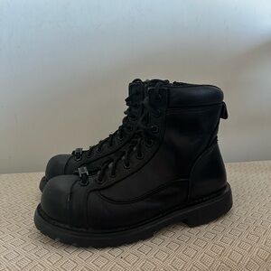 harley davidson chunky boots ❄️